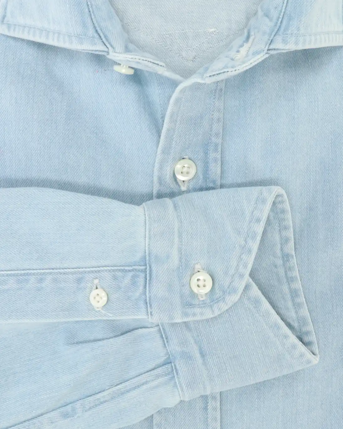 CAMISA GRUESA DENIM CLARO BOLZONELLA