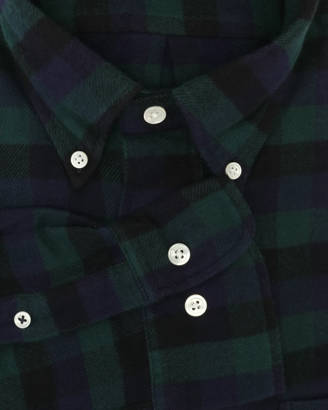 CAMISA ECOCESA AZUL Y VERDE HARTFORD