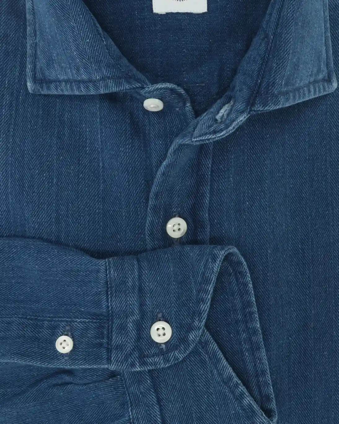 CAMISA DENIM OSCURA BOLZONELLA