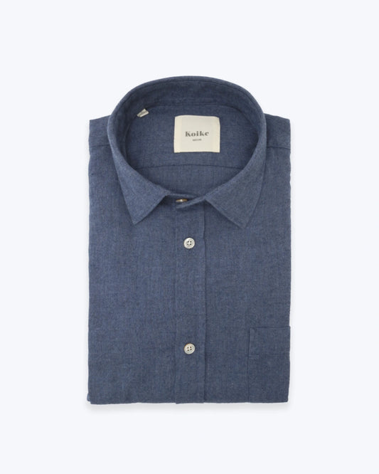 CAMISA DE ESPIGA AZUL KOIKE