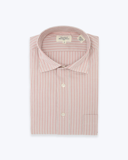 CAMISA DE RAYAS ROSAS Y AZULES HARTFORD