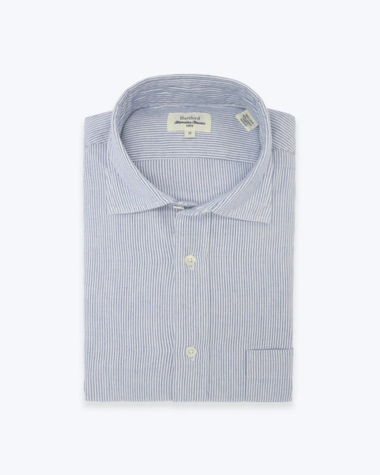 CAMISA DE RAYAS AZULES HARTFORD