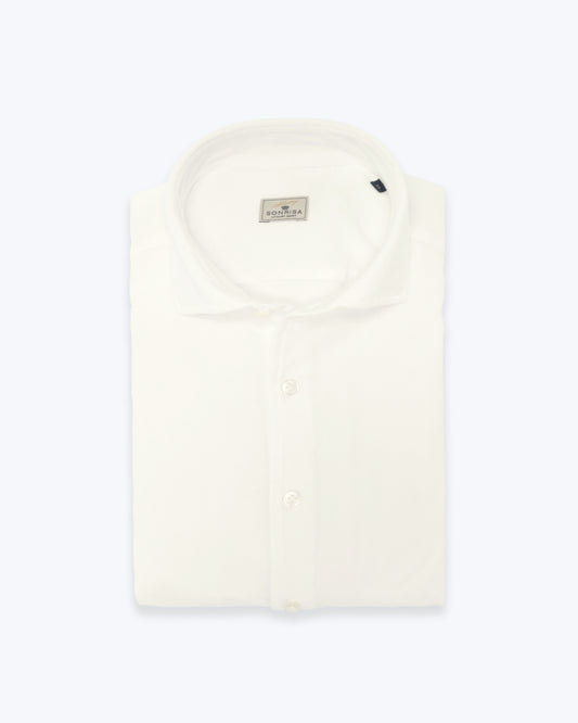CAMISA JERSEY BLANCA SONRISA