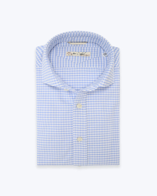 CAMISA CUADROS AZUL NEW ENGLAND