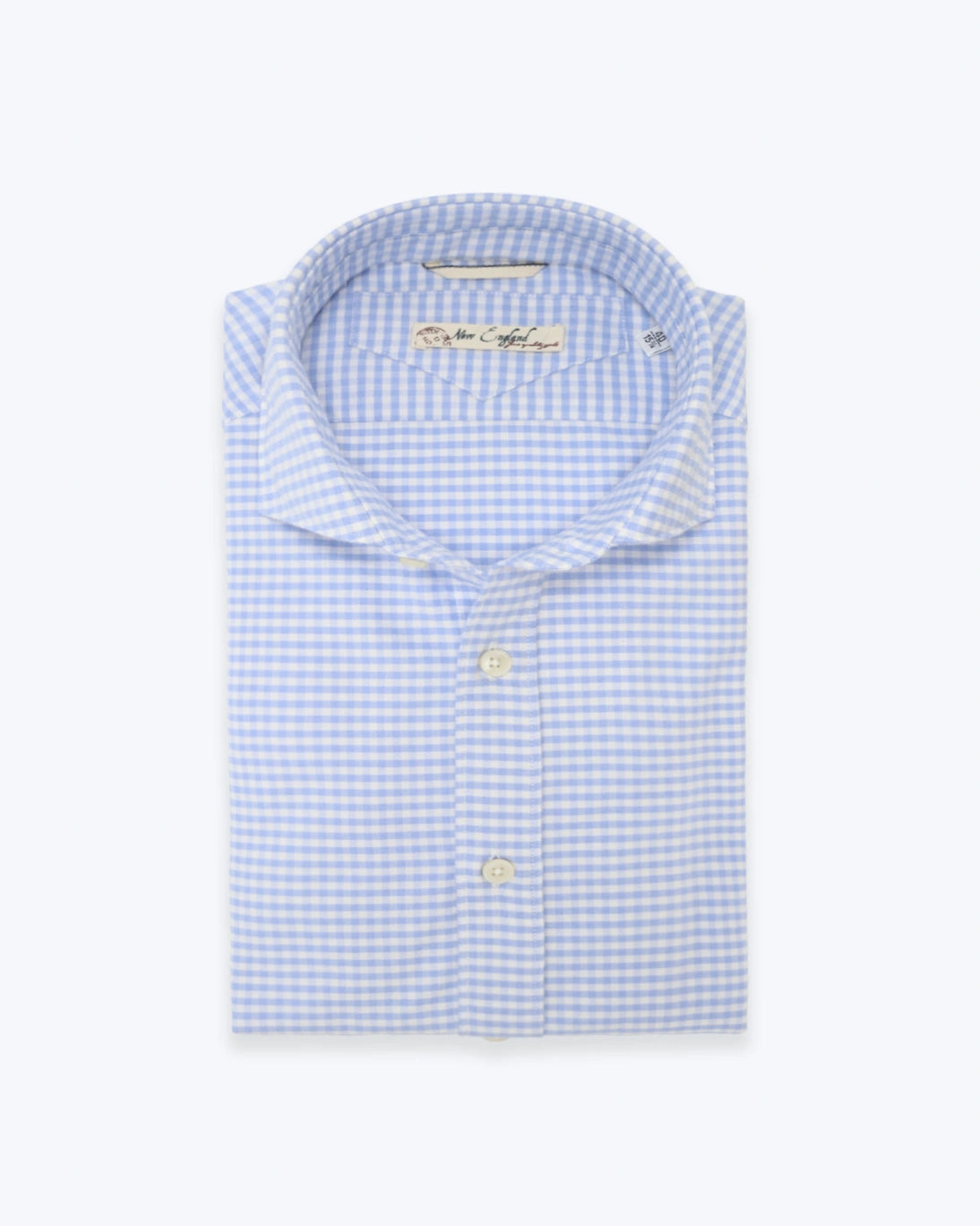 CAMISA CUADROS AZUL NEW ENGLAND