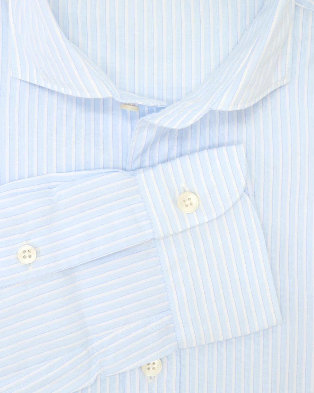 CAMISA RAYAS AZUL CLARO NEW ENGLAND