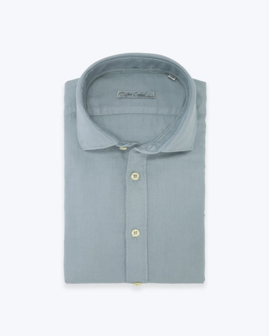 CAMISA VERDE AGUA NEW ENGLAND