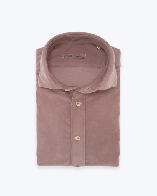 CAMISA DE MICROPANA ROSA NEW ENGLAND