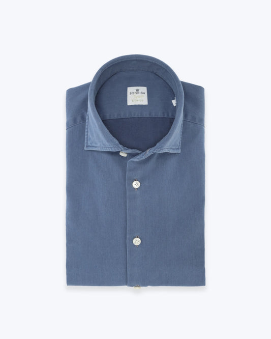 CAMISA ETHICO DENIM CLARO SONRISA