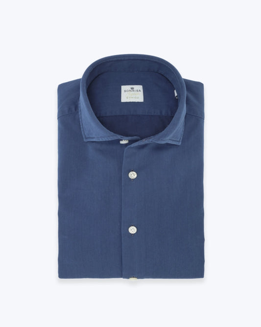 CAMISA DENIM OSCURO SONRISA