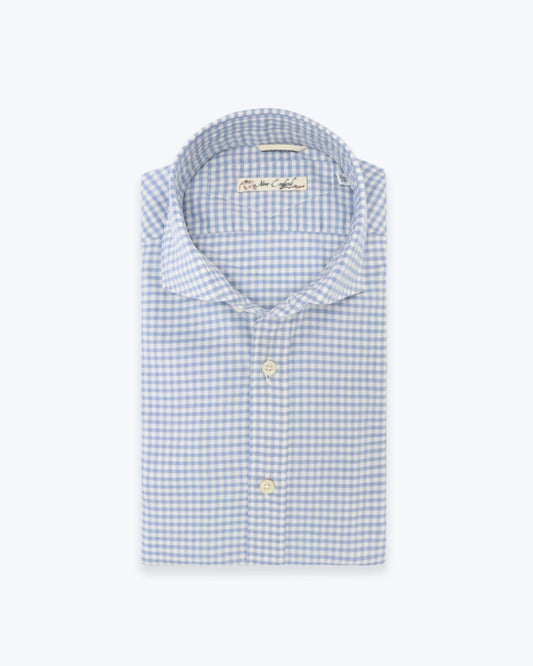 CAMISA DE CUADROS AZULES NEW ENGLAND