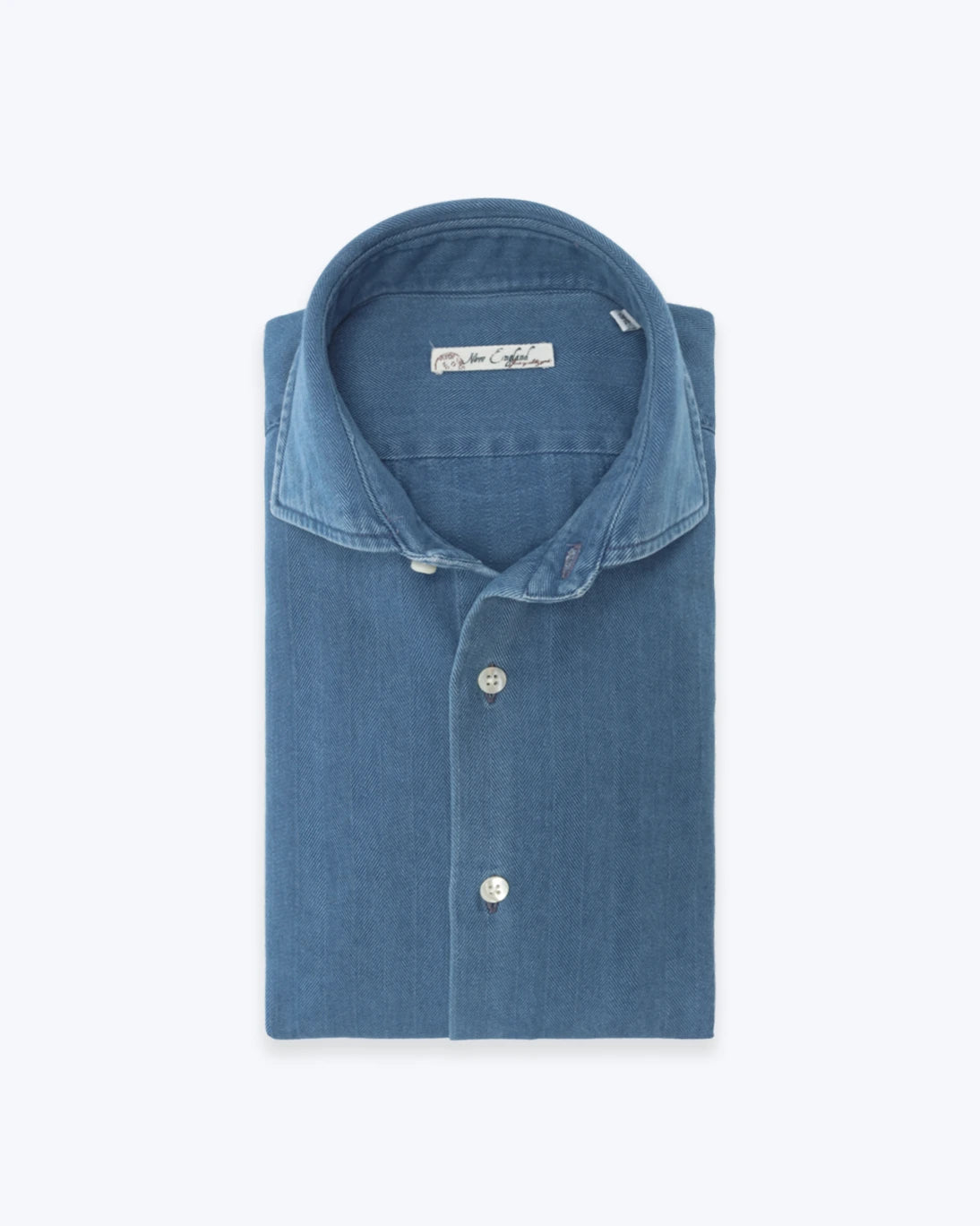 CAMISA DE ESPIGA DENIM NEW ENGLAND