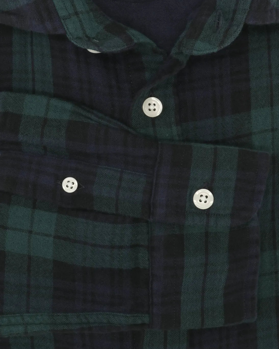CAMISA ESCOCESA AZUL Y VERDE TWAY