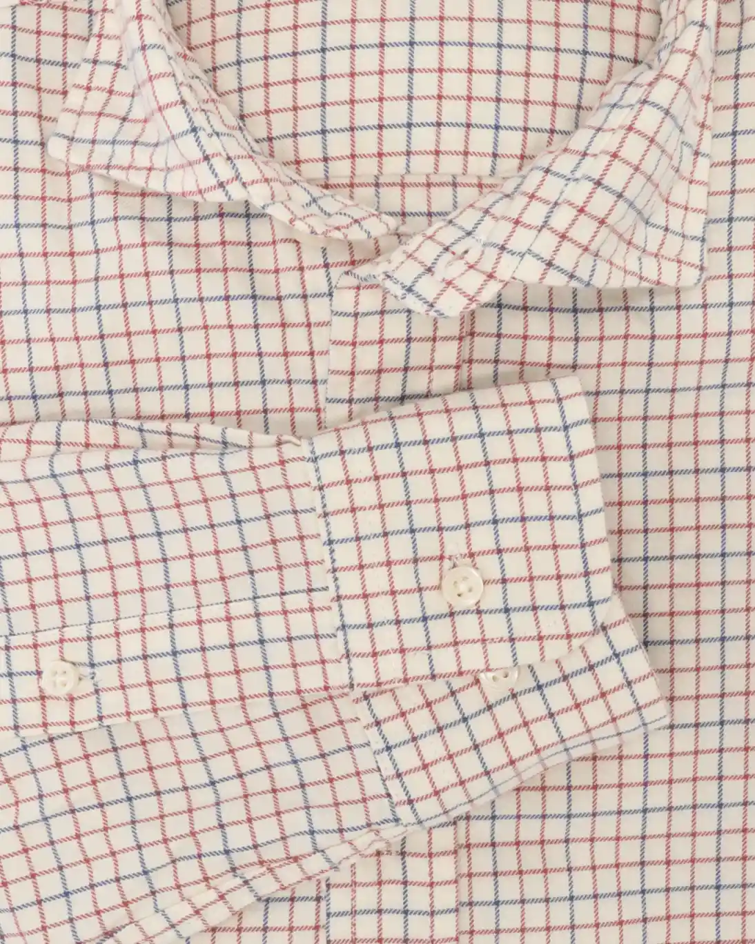 CAMISA DE CUADROS ROJOS Y AZULES SEEMS