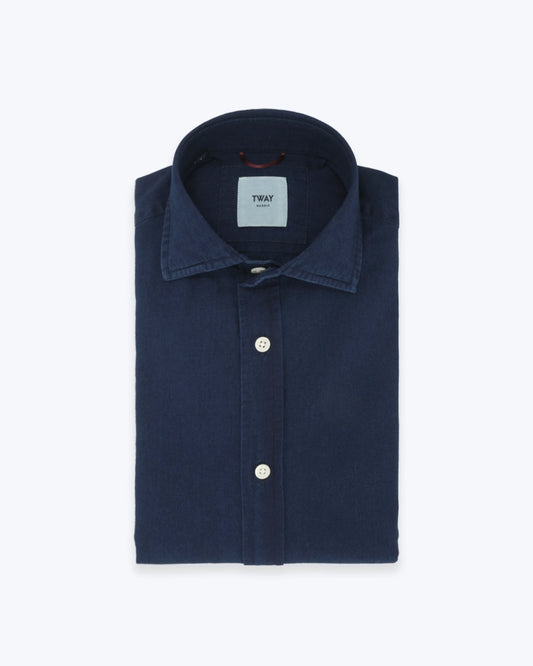 CAMISA AZUL MARINO TWAY