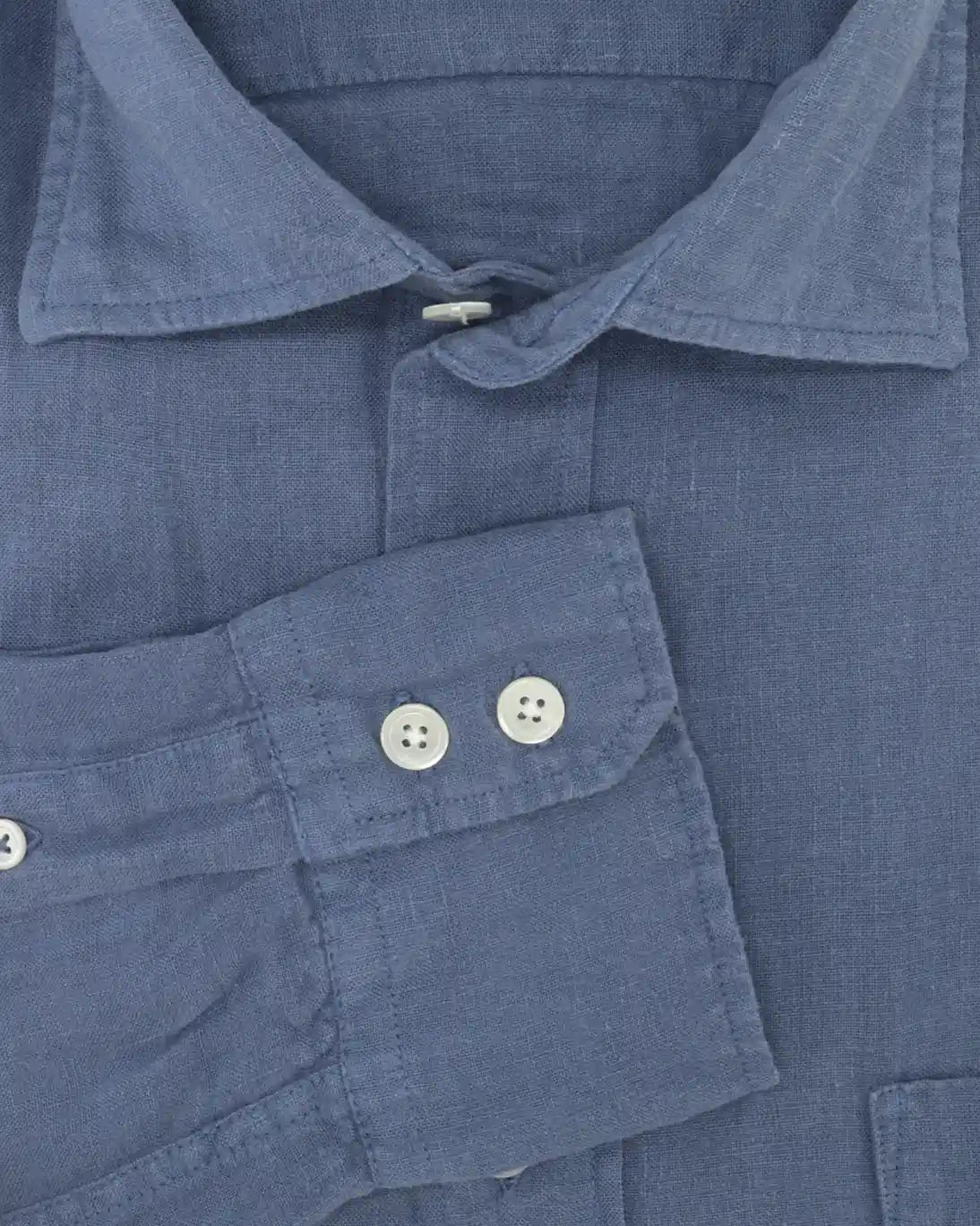 CAMISA AZUL  DE LINO HARTFORD