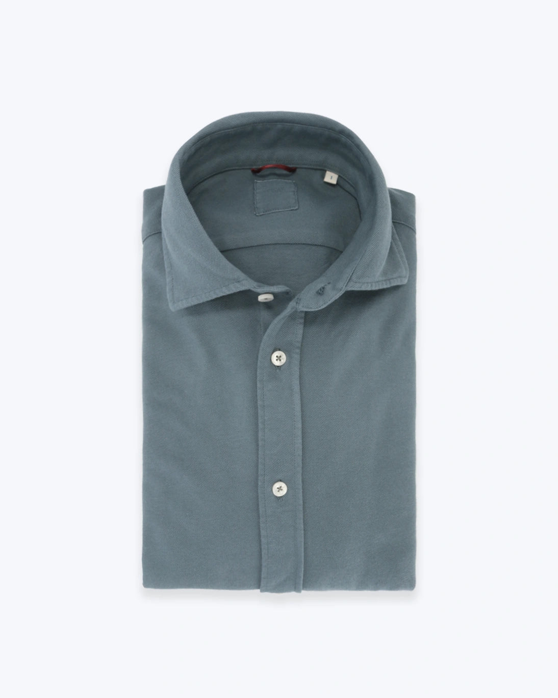 CAMISA DE PIQUÉ GRIS TWAY