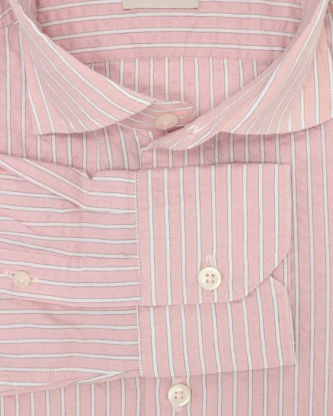 CAMISA ROSA CON RAYAS BASTONCINO
