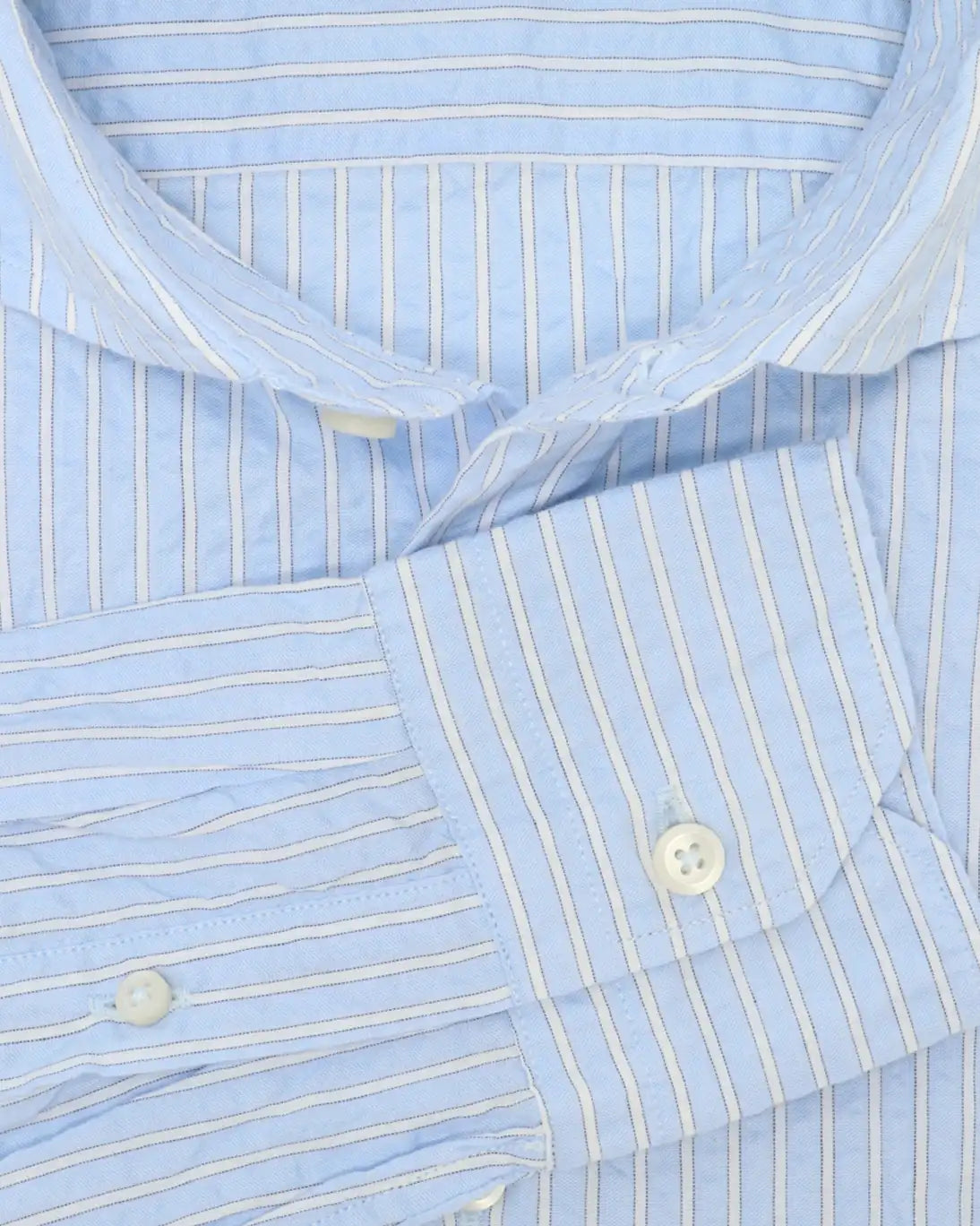 CAMISA AZUL CON RAYAS BASTONCINO