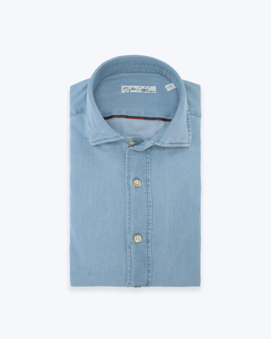 CAMISA DENIM CLARO NEW ENGLAND