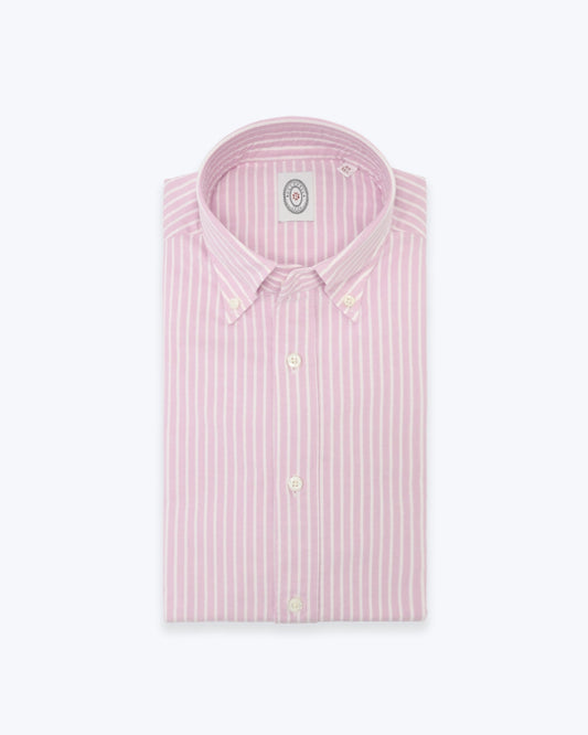 CAMISA DE RAYAS ROSAS BOLZONELLA