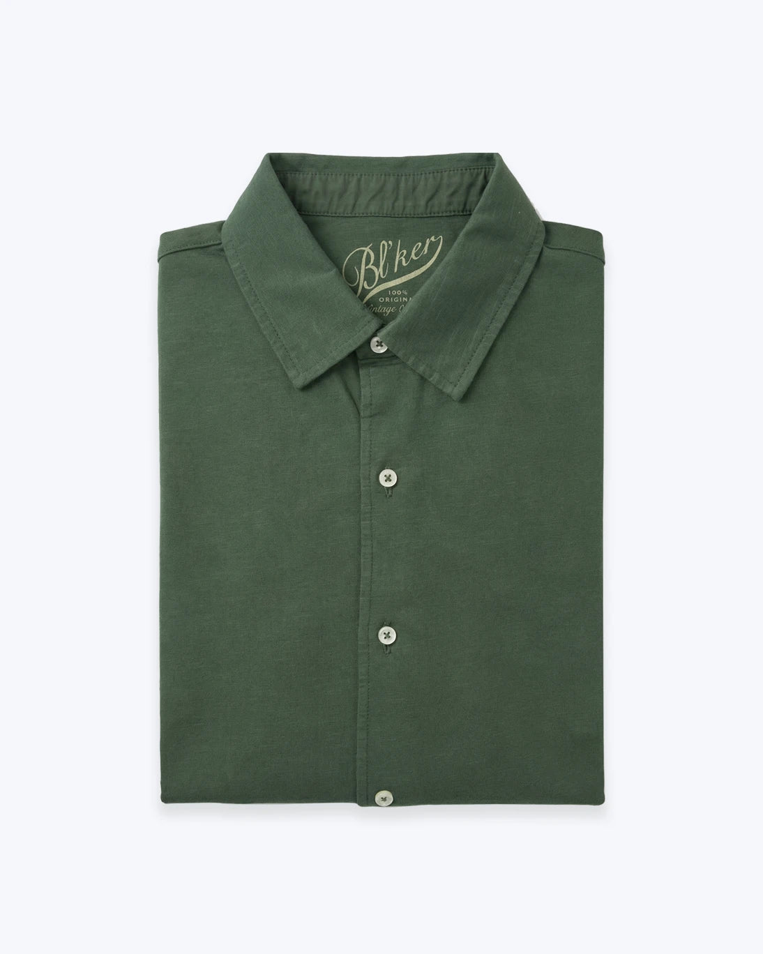 CAMISA DE JERSEY VERDE OSCURO BL´KER