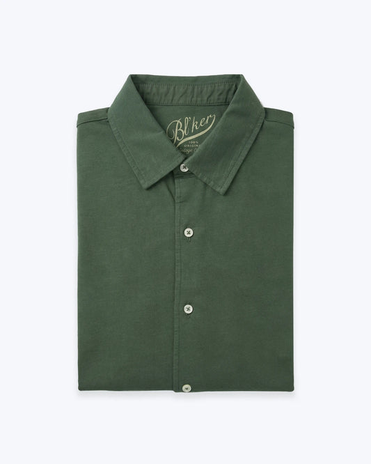 CAMISA DE JERSEY VERDE OSCURO BL´KER
