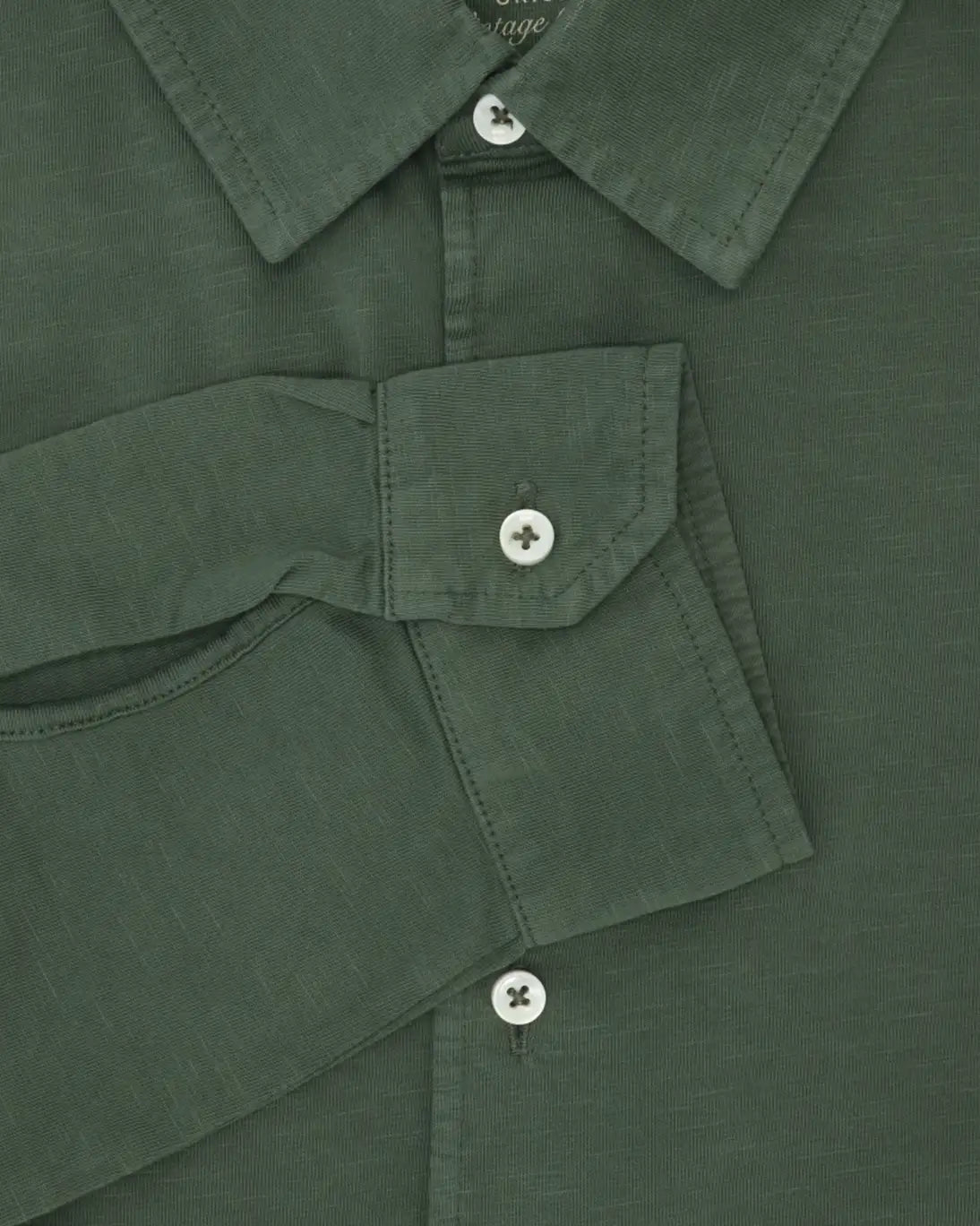 CAMISA DE JERSEY VERDE OSCURO BL´KER