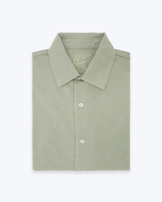 CAMISA DE JERSEY VERDE CLARO BL´KER
