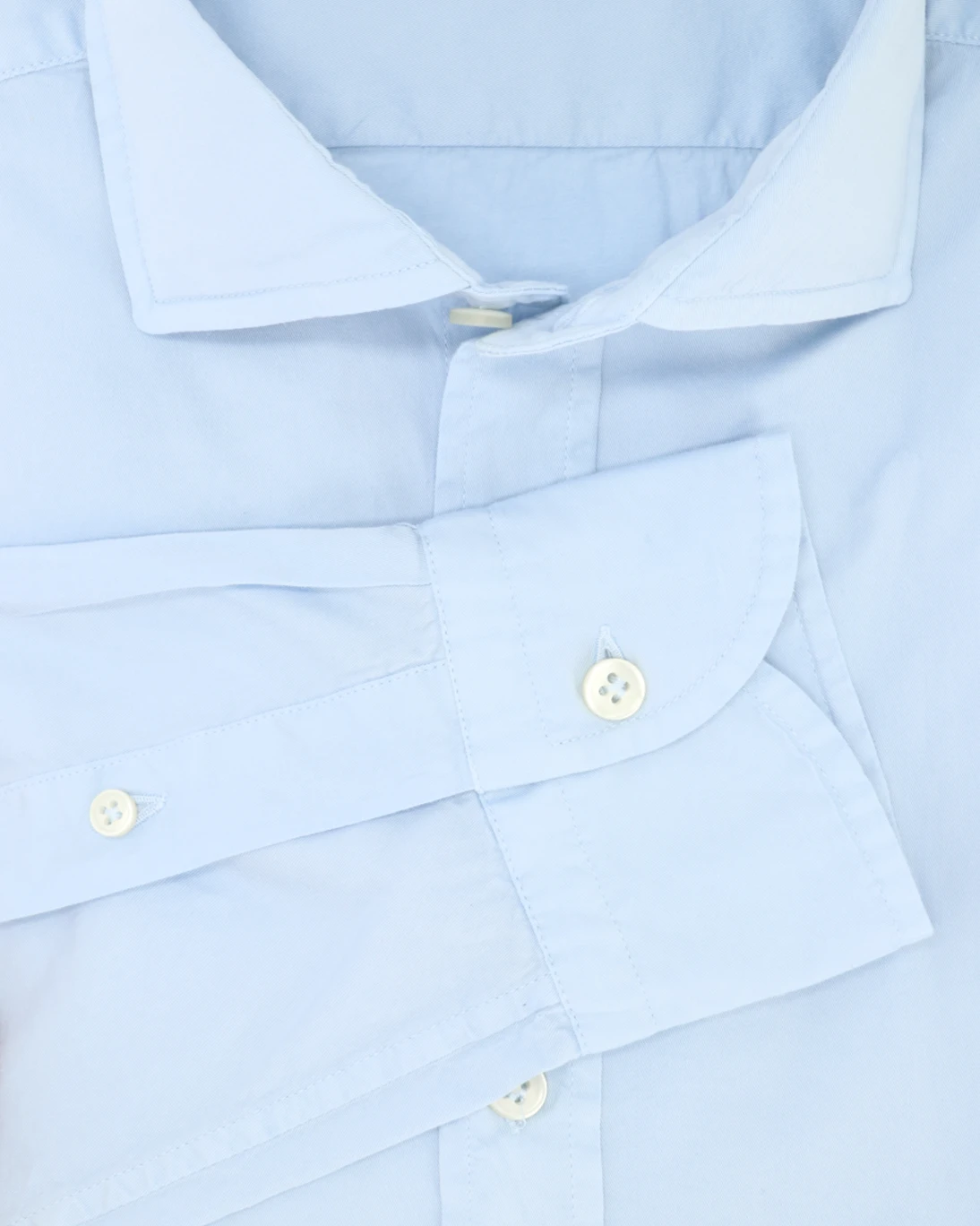 CAMISA AZUL CLARO DE ALGODÓN LIGERO SONRISA