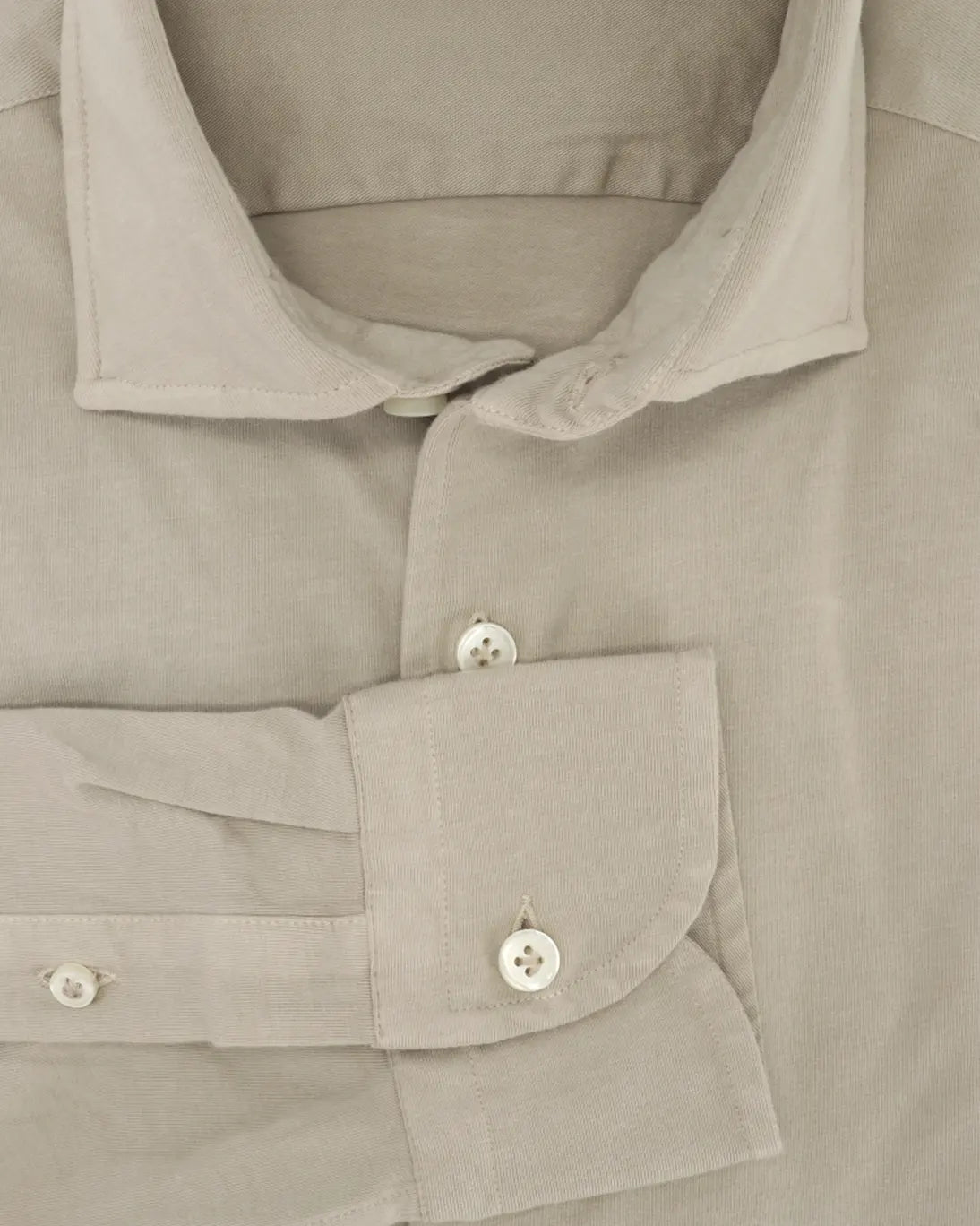 CAMISA DE JERSEY BEIGE SONRISA