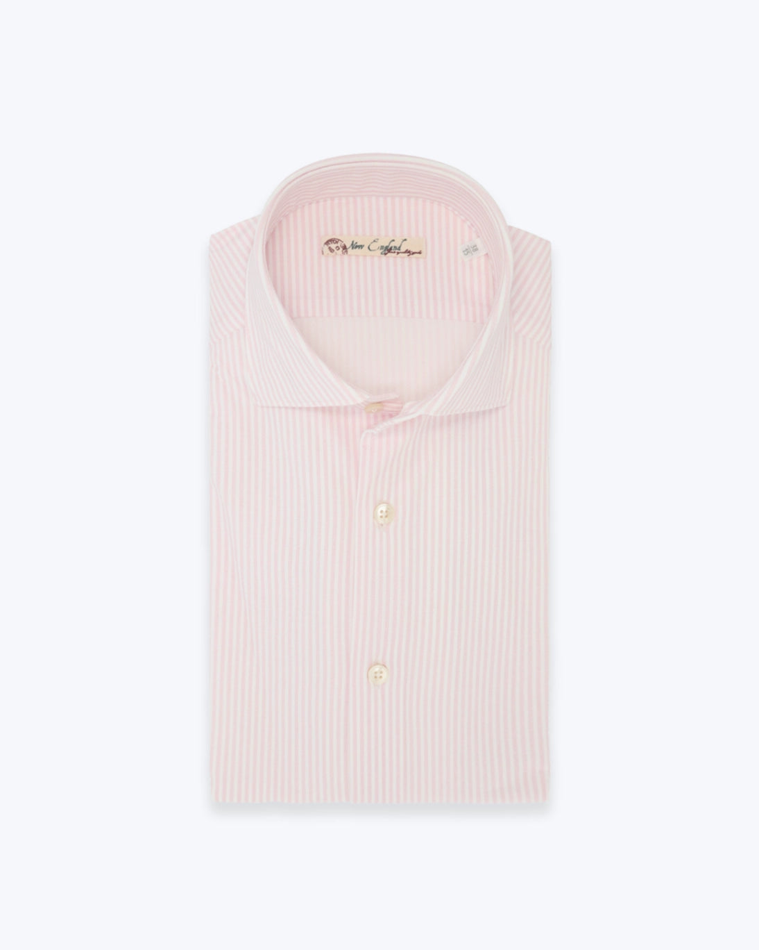 CAMISA DE RAYAS ROSA DE POLIAMIDA NEW ENGLAND