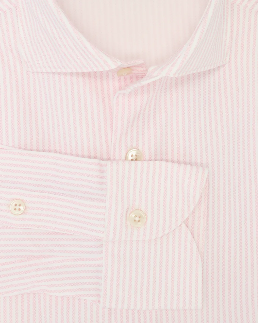 CAMISA DE RAYAS ROSA DE POLIAMIDA NEW ENGLAND