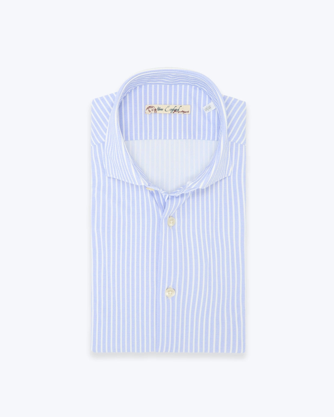 CAMISA DE RAYAS AZUL DE POLIAMIDA NEW ENGLAND