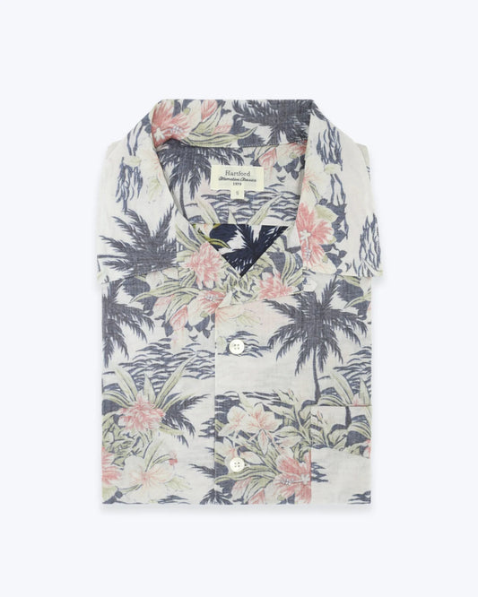 CAMISA DE MANGA CORTA ESTAMPADA HARTFORD