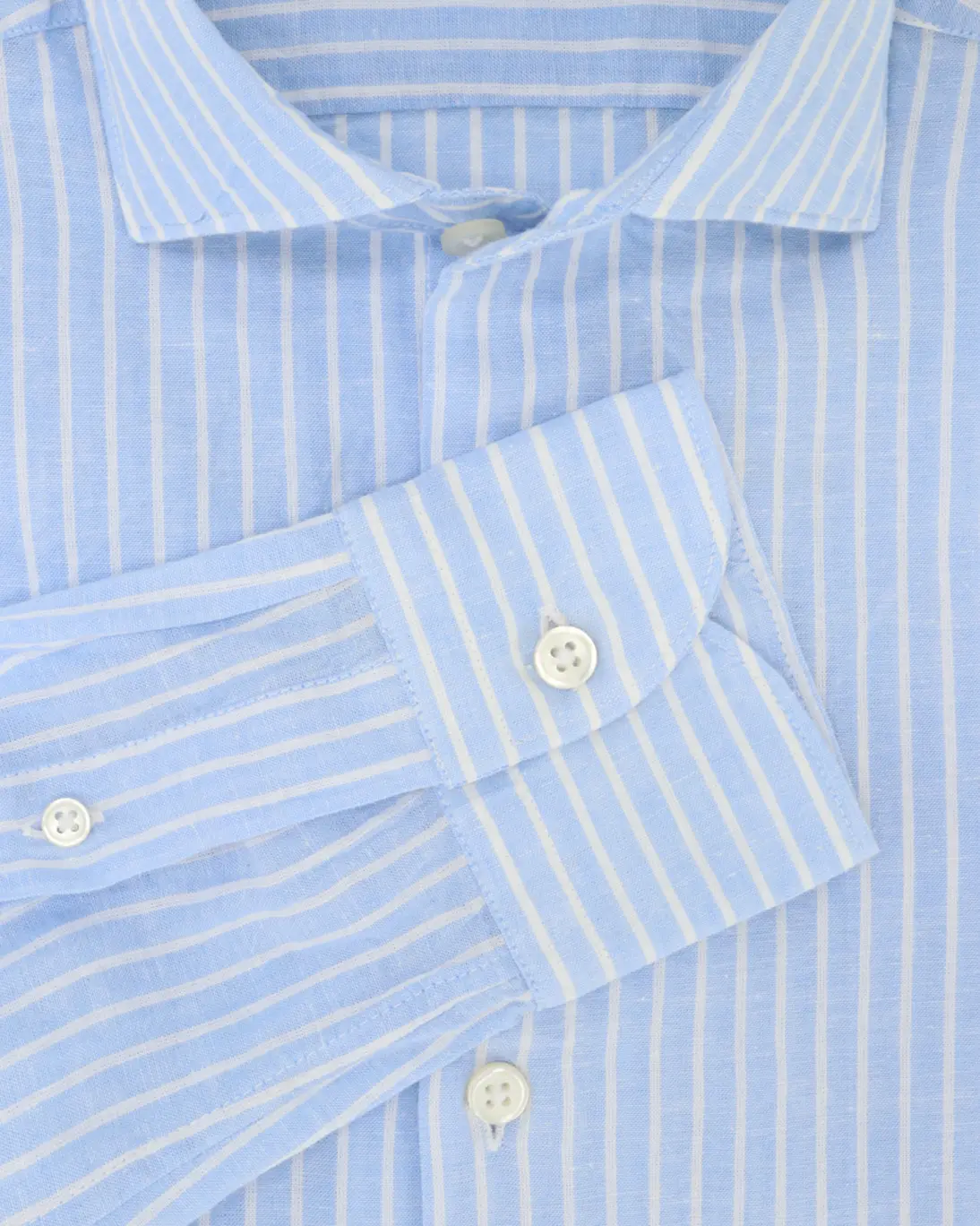 CAMISA DE LINO Y ALGODÓN RAYAS GHIRARDELLI