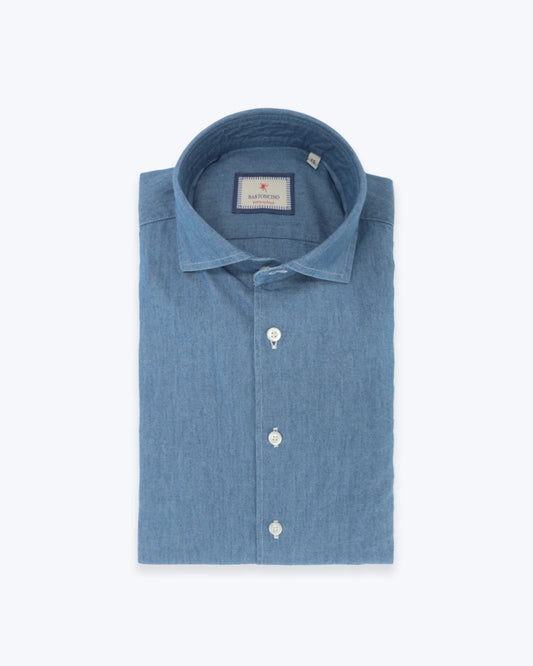 CAMISA DENIM BASTONCINO