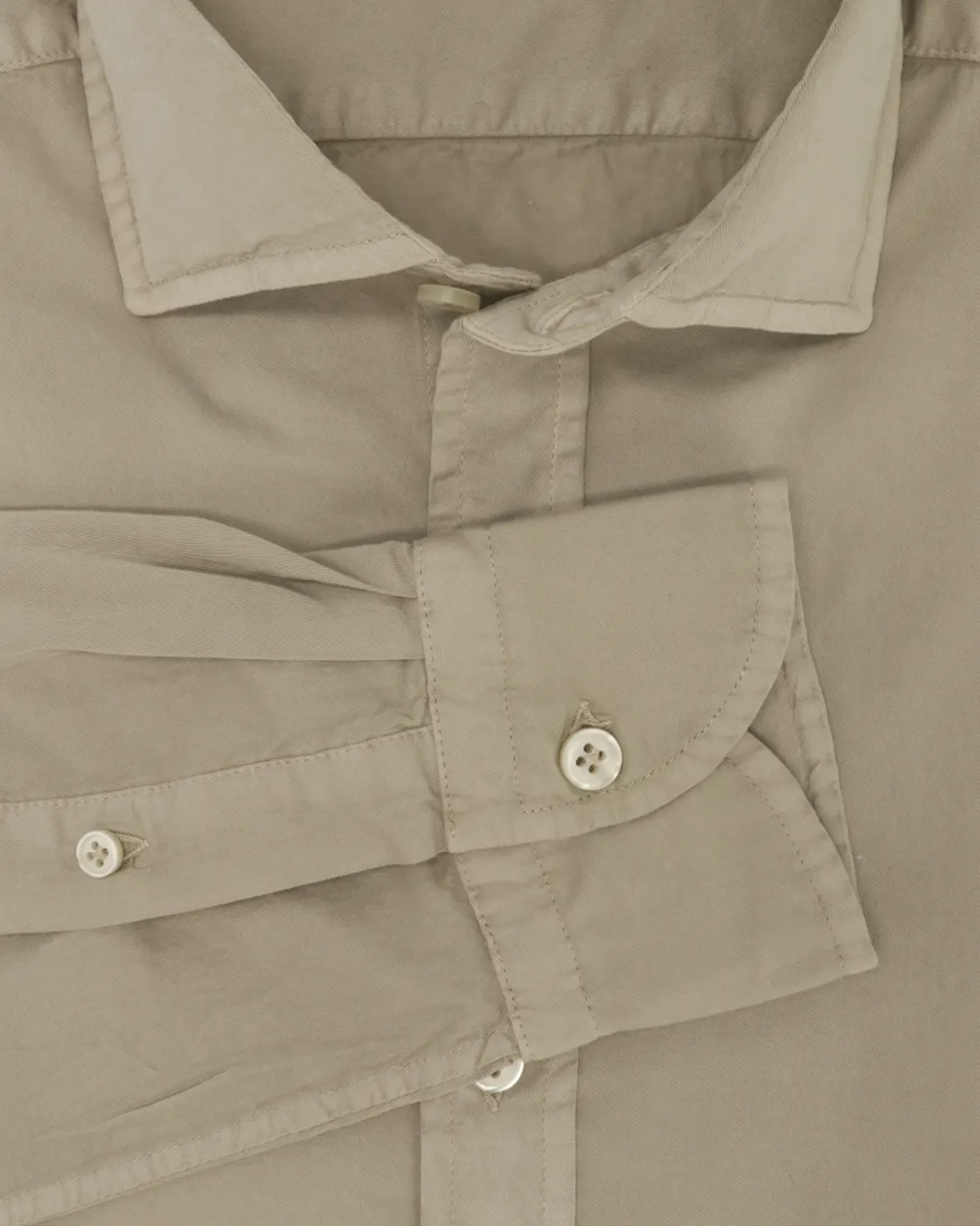 CAMISA POPELÍN BEIGE SONRISA