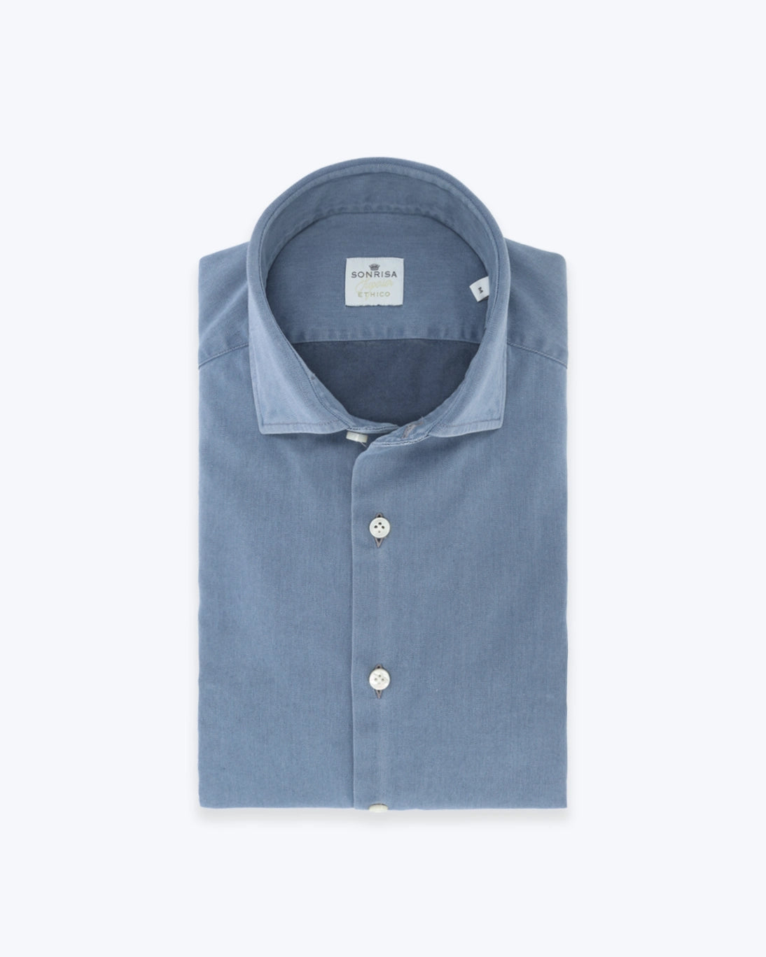 CAMISA ETHICO DENIM CLARO SONRISA