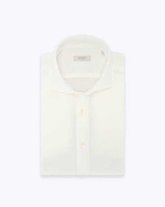 CAMISA DE LINO BLANCA SEVENTY