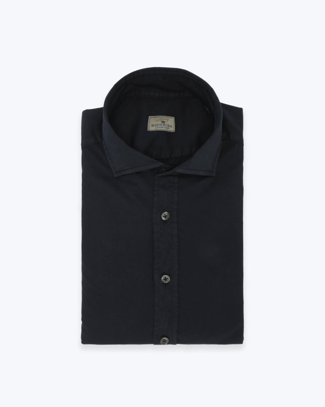 CAMISA POPELÍN NAVY SONRISA