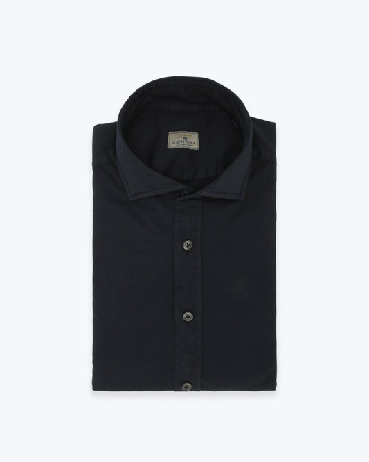 CAMISA POPELÍN NAVY SONRISA