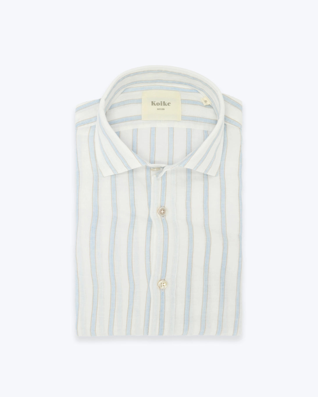 CAMISA DE LINO RAYAS KOIKE