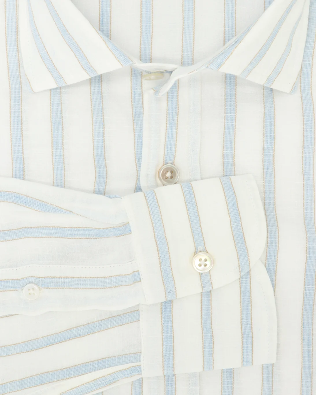 CAMISA DE LINO RAYAS KOIKE
