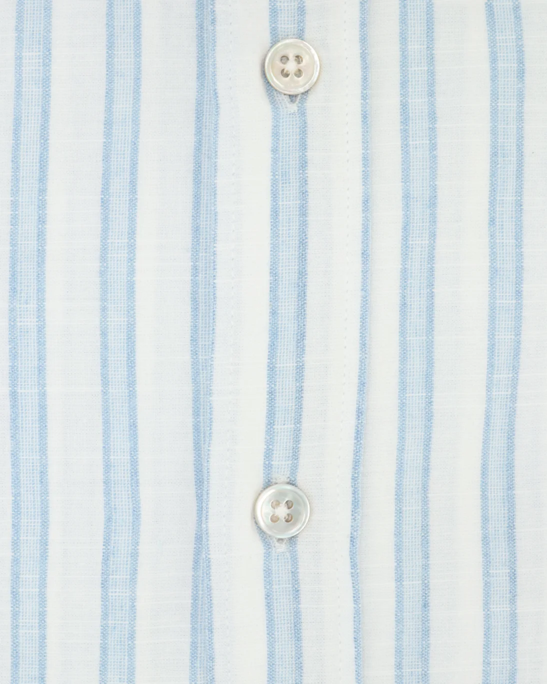 CAMISA DE ALGODÓN BLANCA CON RAYAS KOIKE