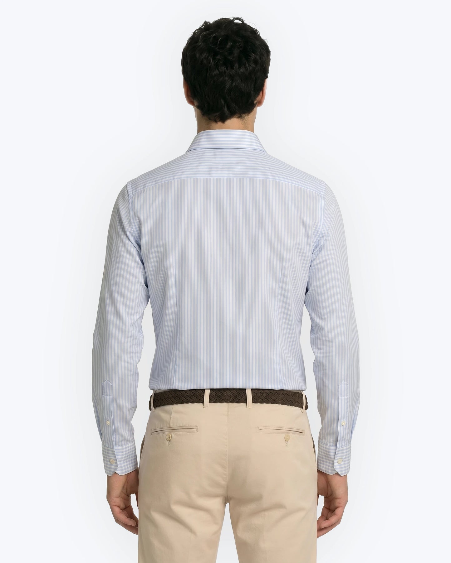 CAMISA RAYAS AZULES TWAY