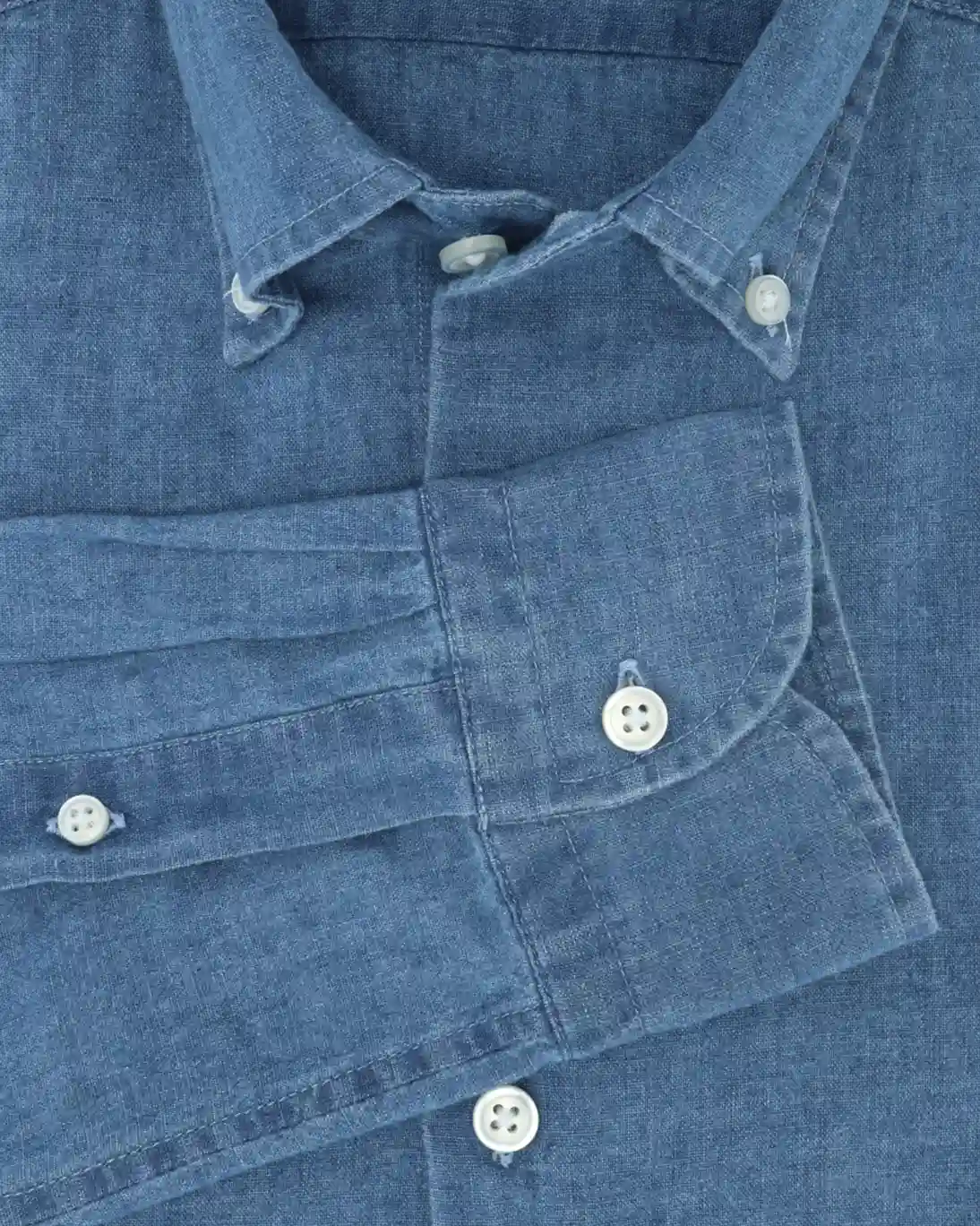 CAMISA DE LINO Y ALGODÓN DENIM GHIRARDELLI
