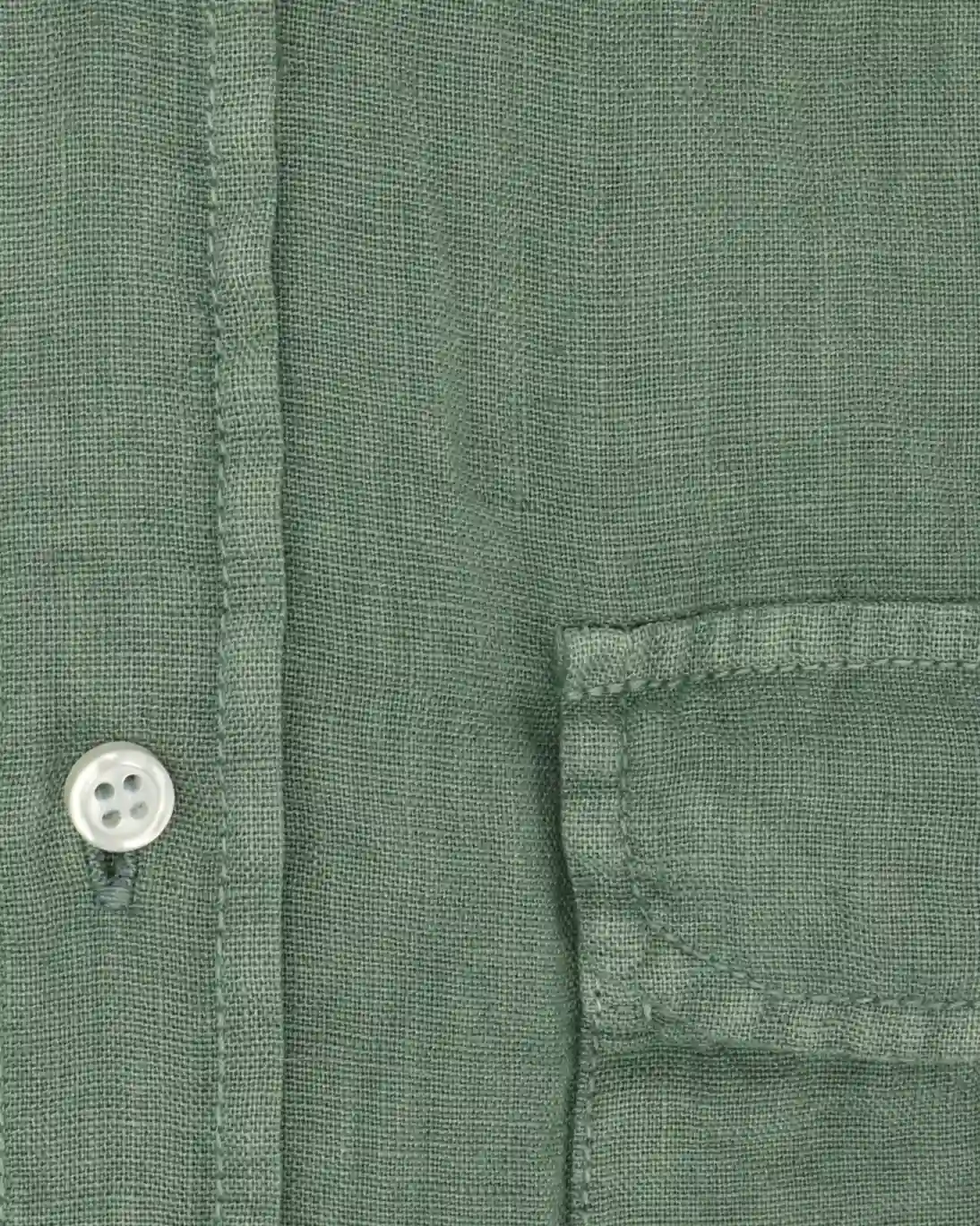 GUAYABERA DE LINO VERDE SEEMS