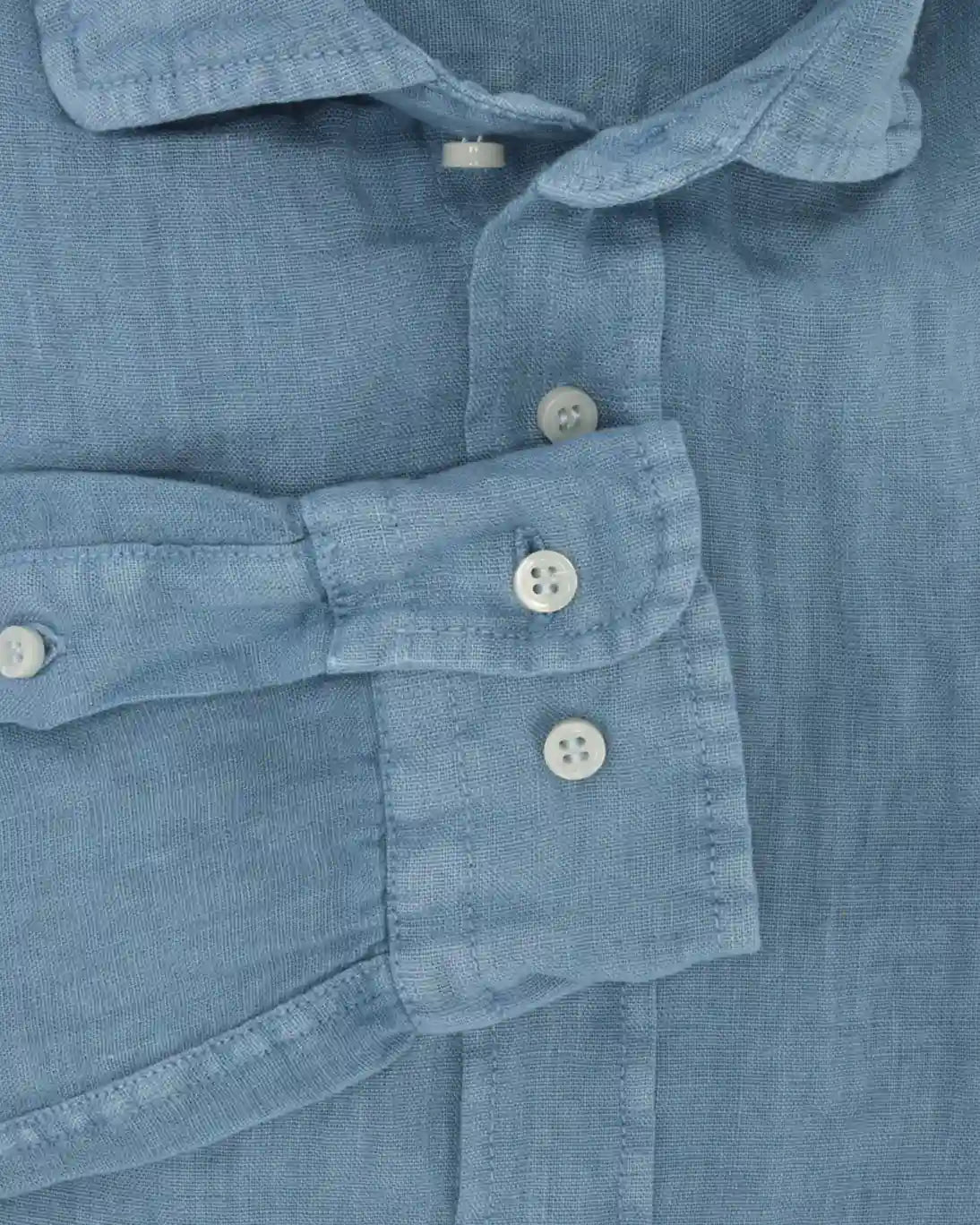 CAMISA DE LINO AZUL CLARO SEEMS
