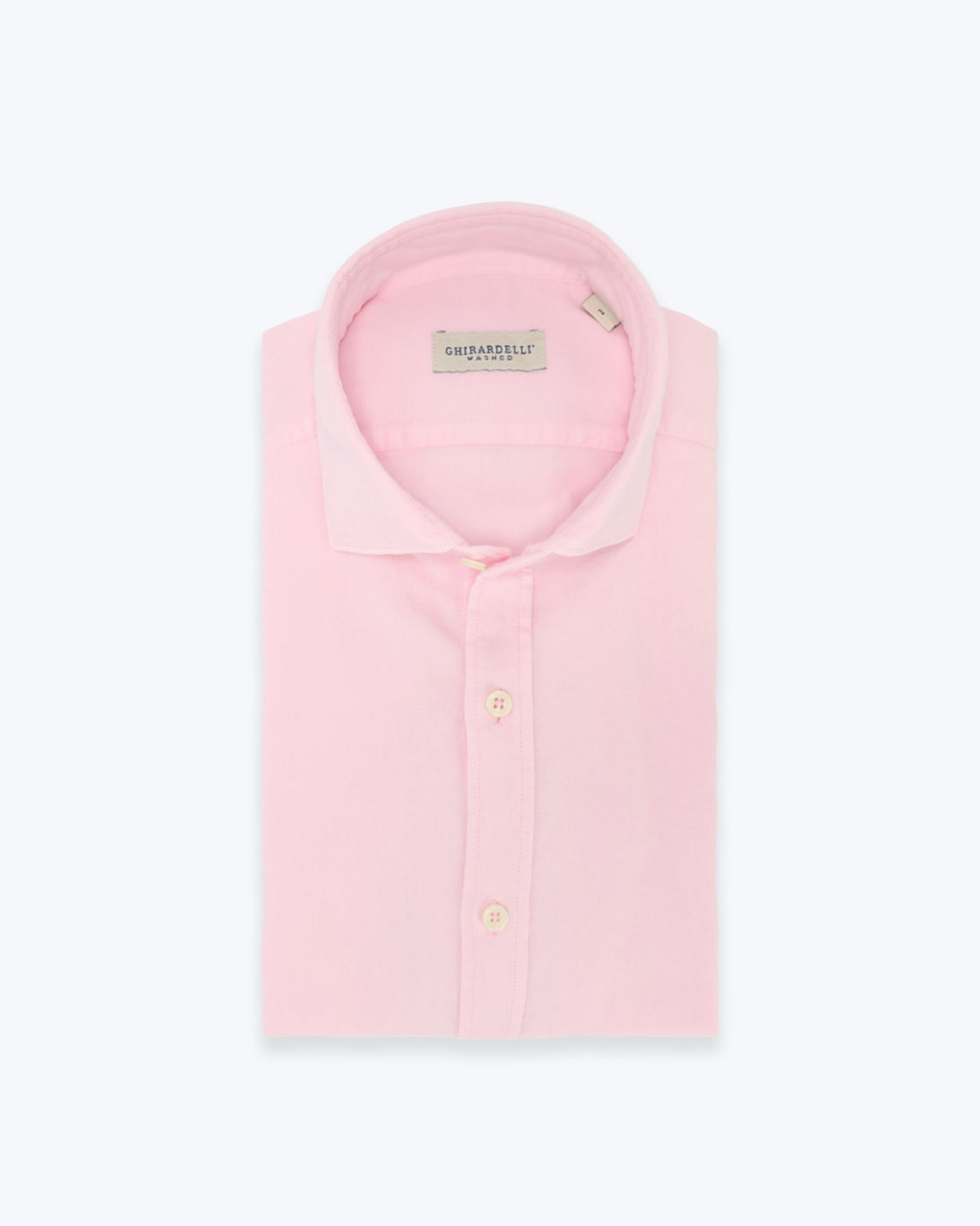CAMISA DE LINO ROSA GHIRARDELLI